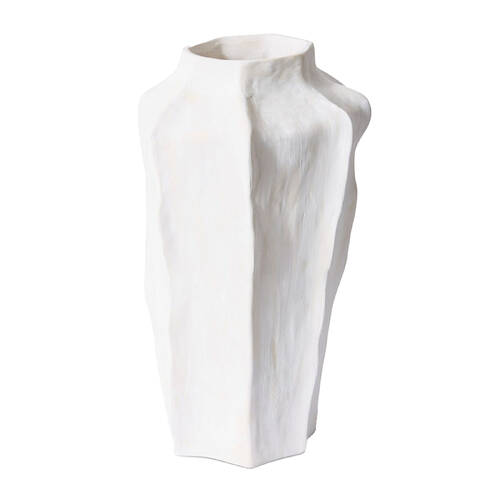 E Style Genkei Tall Porcelain Flower Vase Home Decor 51cm - Ivory