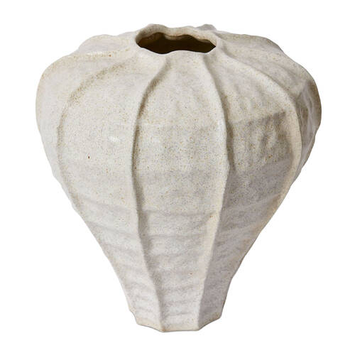 E Style Mahari Porcelain Flower Vase Home Decor 34cm - Natural