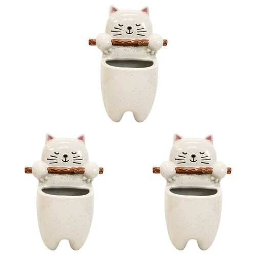 3PK LVD Planter Milo Decorative Flower Plant Pot Home Decor