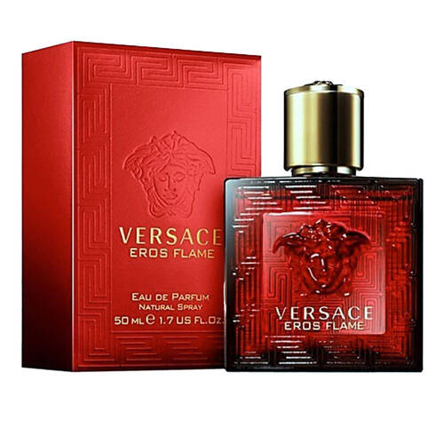 Versace Eros Flame Men Mens Fragrance EDP Eau De Parfum Spray Bottle 50mL