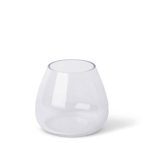 E Style Allira Vase Tabletop Home Decor 15x15cm Clear