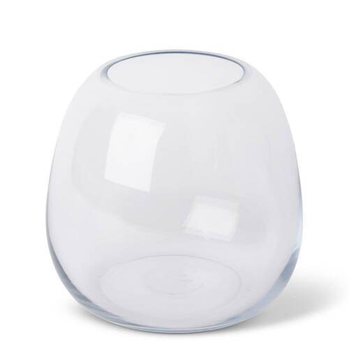 E Style Alma Vase Tabletop Home Decor 25x25cm Clear