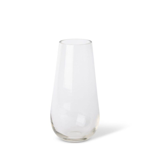 E Style 30cm Glass Sophie Tall Flower Vase Decor - Clear