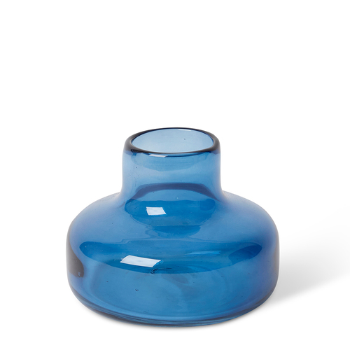E Style Zama Home Decorative Vase Blue- 15 x 15 x 11cm