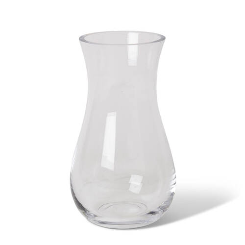 E Style Betsy Glass Flower Vase Home Decor 20cm - Clear