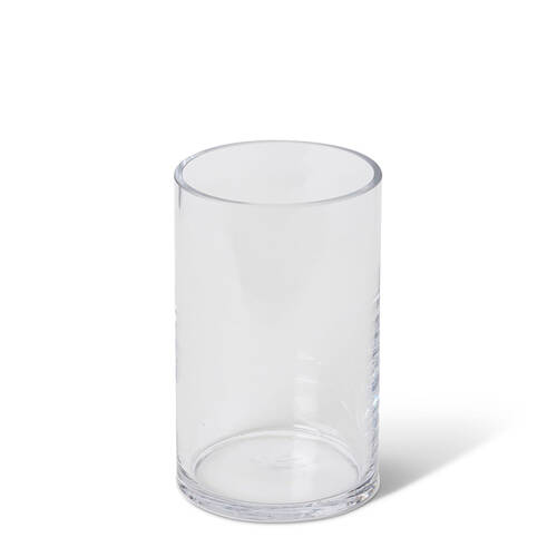 E Style Vera Glass Flower Vase Home Decor 15cm - Clear