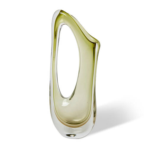 E Style Kamara Tall Glass Flower Vase Home Decor 41cm - Green