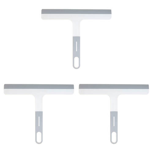3PK Vigar Basic Squeegee Tiles/Window Surface Glass Cleaner 23.5cm