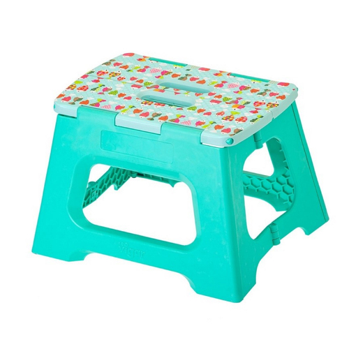 Vigar Compact Sea Kids/Children Foldable Stool/Footstool 23cm