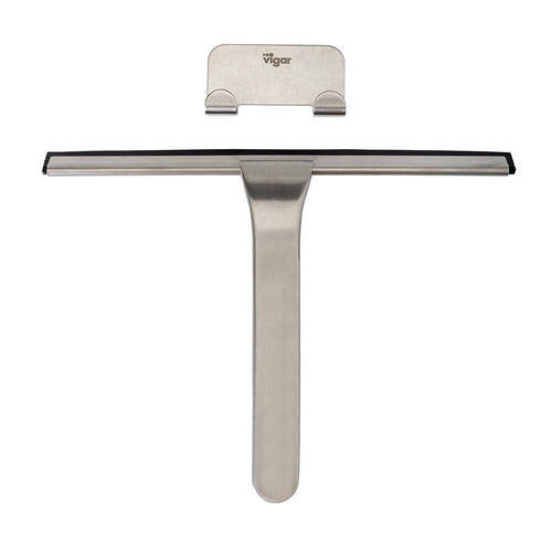 Vigar Zense Stainless Steel Squeegee Tiles/Window Cleaner w/ Hanger 25cm