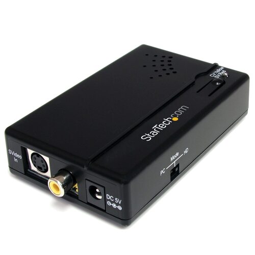 Composite and S-Video to HDMI® Converter with Audio