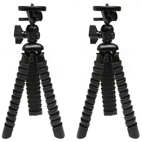 2PK Vivitar 12" Spider Tripod Stand