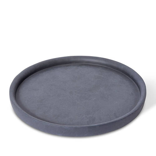 E Style Aiden Planter Saucer Tray Round 52.5cm - Black