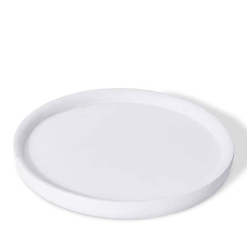 E Style Aiden Planter Saucer Tray Round 52.5cm - White
