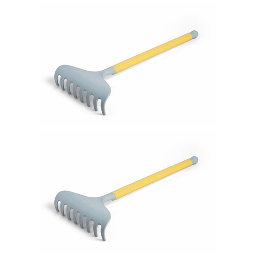 2x Viking Toys Reline Big Rake Sandpit/Beach Toy Kids 12m+