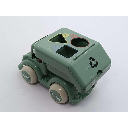 Viking Toys Reline Recycling Truck w/ Figures Toy Set Kids 12m+