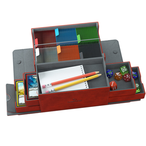 Gamegenic Games' Lair 600+ Deck Box Red Gaming Accessory