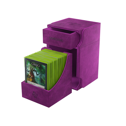 Gamegenic Watchtower 100+ Deck/Game Box XL Purple Gaming Accessory