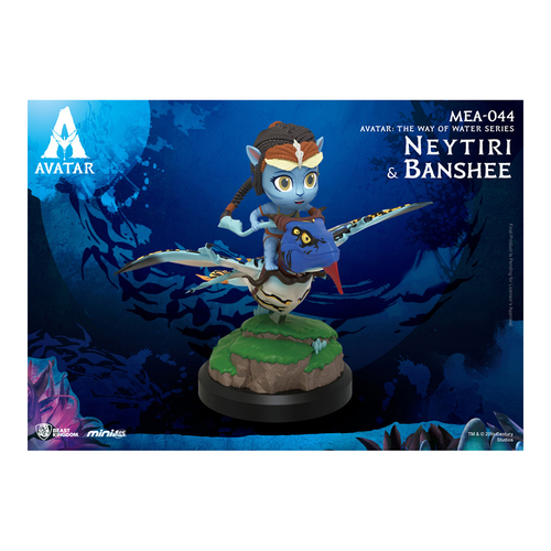 Beast Kingdom Mini Egg Attack Avatar Neytiri & Banshee Figurine Model