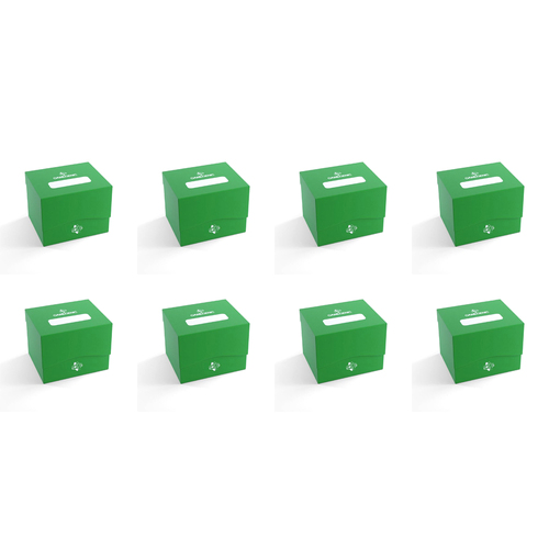 8PK Gamegenic Side Holder 100+ Deck Box Xl Green Gaming Accessory
