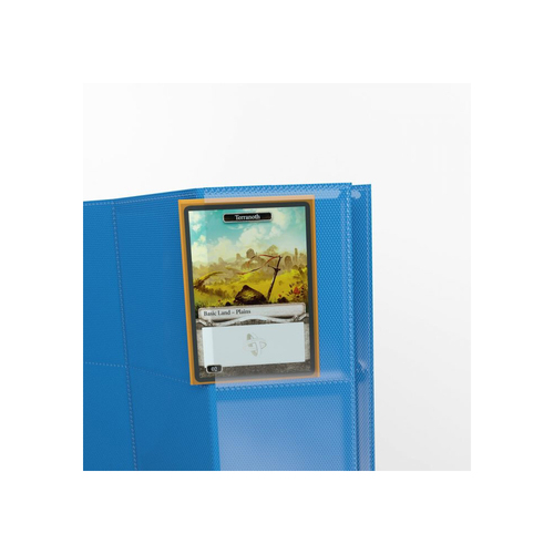 Gamegenic Sideloading 18 Pocket Pages Display Blue Gaming Accessory