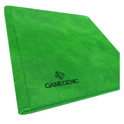 Gamegenic Zip Up Album 24 Pocket Green Gaming Accessory