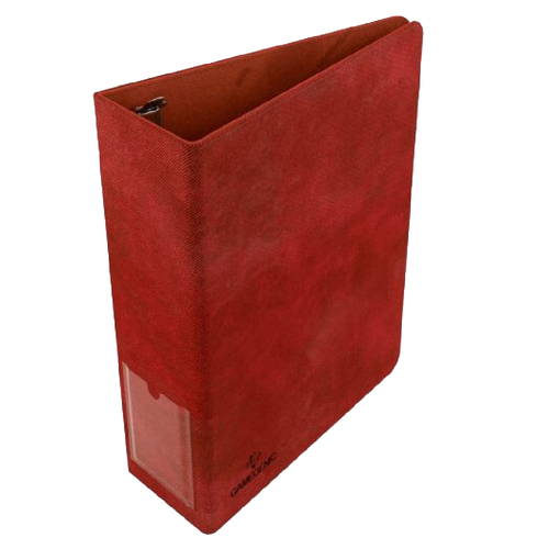 Gamegenic Prime Ring Binder Red Trading Card Gaming Accessory