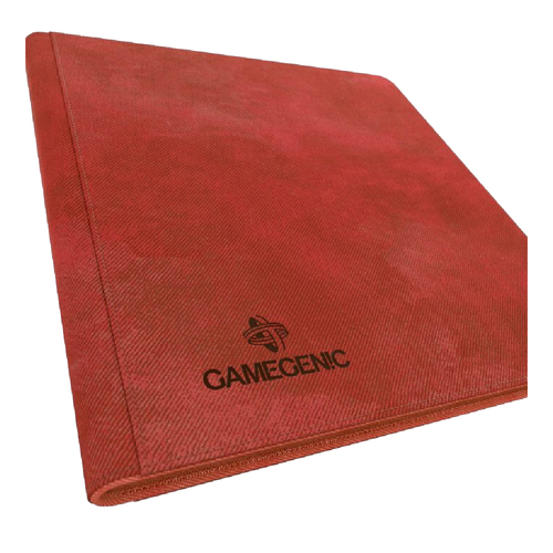 Gamegenic Zip Up Album 8 Pocket Red Gaming Accessory