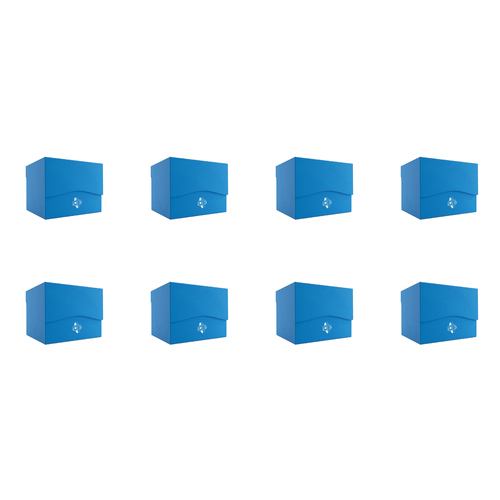 8PK Gamegenic Side Holder 100+ Deck Box Xl Blue Gaming Accessory