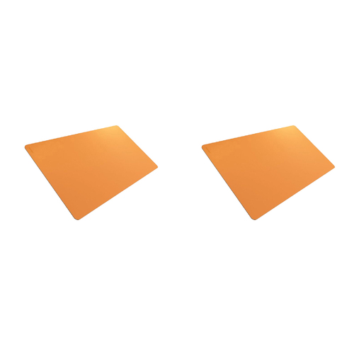 2PK Gamegenic Prime 2mm Playmat Orange Gaming Accessory