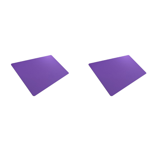 2PK Gamegenic Prime 2mm Playmat Purple Gaming Accessory