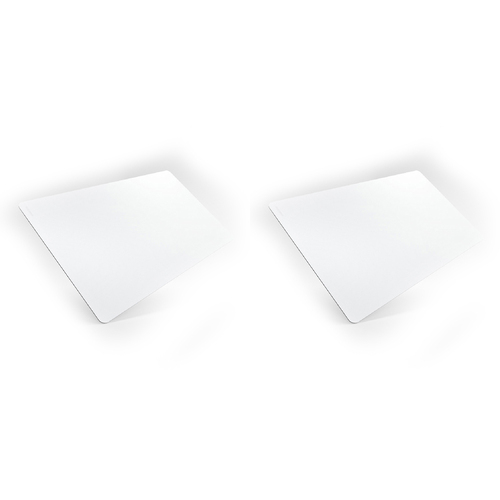 2PK Gamegenic Prime 2mm Playmat White Gaming Accessory
