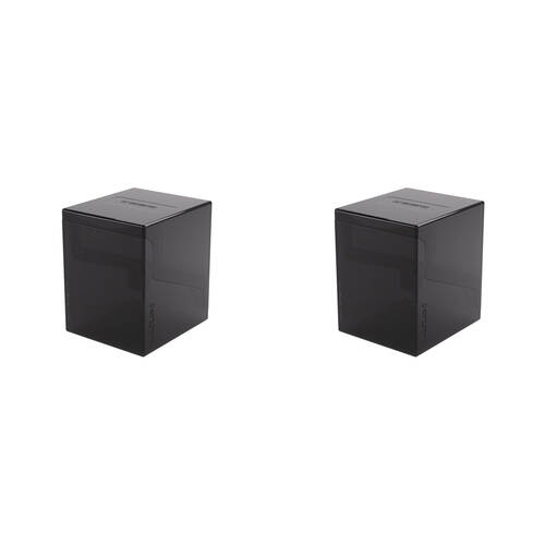 2PK Gamegenic Bastion 100+ Card Deck Box Organiser XL - Black