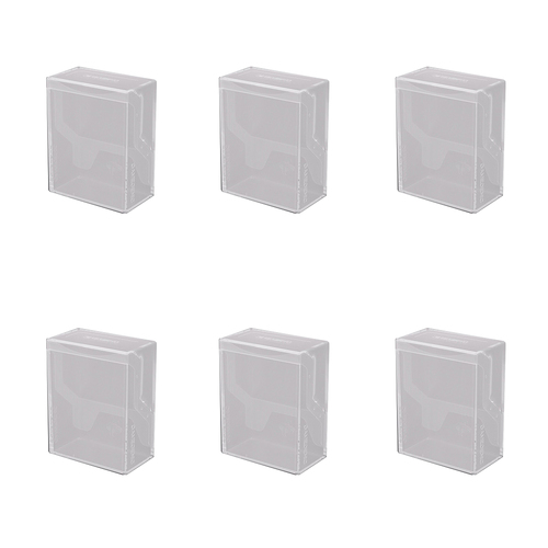 6PK Gamegenic Bastion Deck Box 50+ White Gaming Accessory