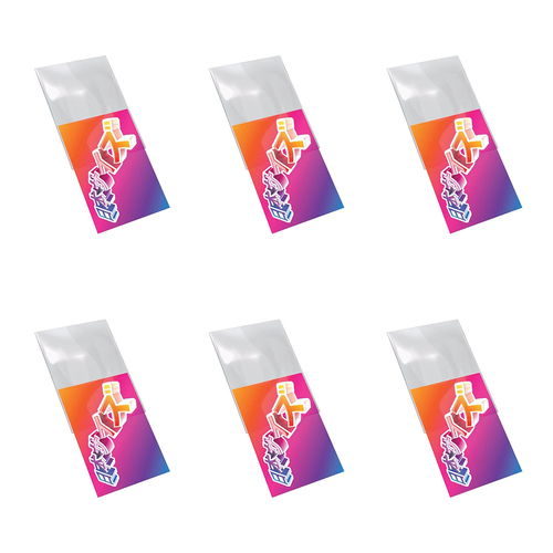 6x 60pc Gamegenic Outer Sleeves Matte Japanese Size Gaming Accessory