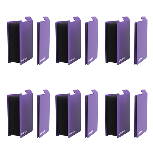 6PK Gamegenic Sizemorph Deck Box Divider Purple Gaming Accessory