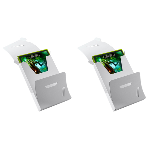 2PK Gamegenic Cube Pocket 15+ White Trading Card Gaming Accessory