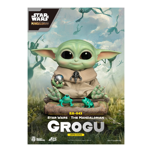Beast Kingdom Egg Attack Star Wars the Mandalorian Grogu Figurine Model