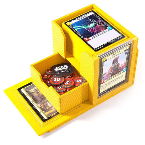 Gamegenic Star Wars Unlimited Deck Pod Yellow Gaming Accessory