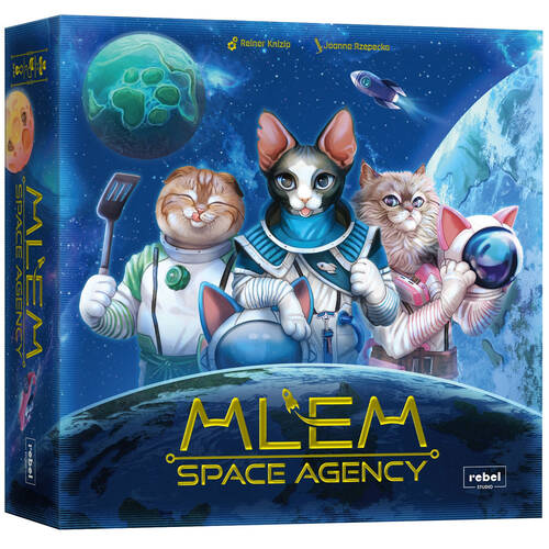 Rebel MLEM Space Agency Strategy Tabletop Board Game 8y+