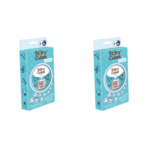 2PK Rory's Story Cubes Action Blister Pack Creative Storytelling Set Tabletop/RPG