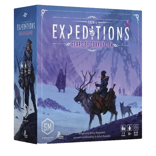 Stonemaier Games Expeditions Gears Of Corruption Expansion Board Game 14y+