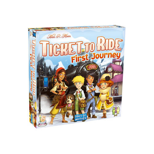 Days Of Wonder Ticket to Ride Europe First Journey Board Game 6y+