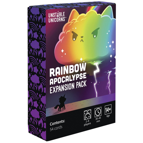 54pc Tee Turtle Unstable Unicorns Rainbow Apocalypse Expansion Pack 14y+