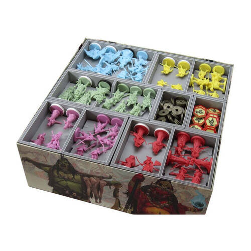 Folded Space Game Box Inserts Organiser For Rising Sun RPG