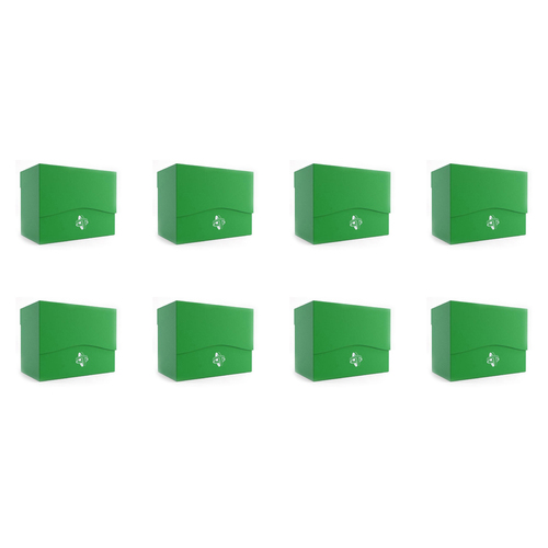 8PK Gamegenic Side Holder Holds 80 Sleeves Deck Box Green Gaming Accessory