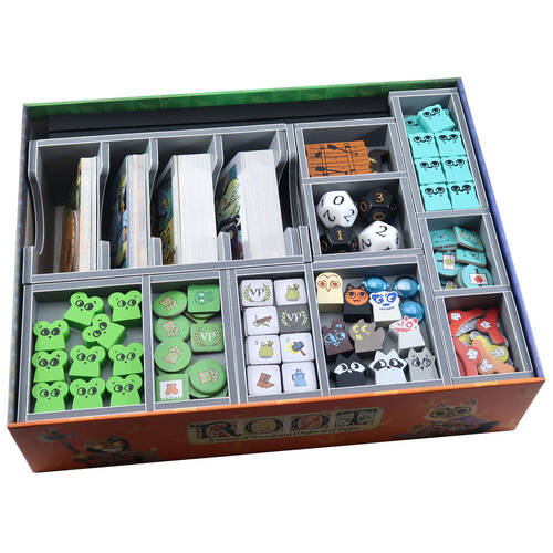 Folded Space Game Box Inserts Organiser For Root RPG
