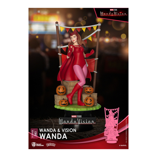 Beast Kingdom D Stage MARVEL Wanda Vision Wanda Figurine Model