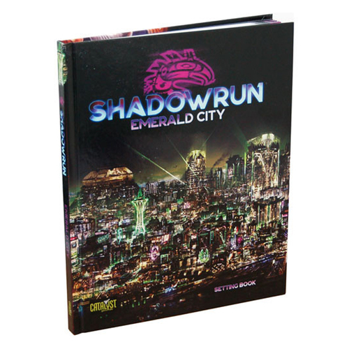 Catalyst Game Labs Shadowrun Emerald City Hardcover Book