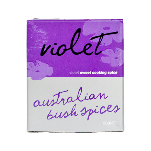 Australian Bush Spices Violet Sweet Cooking Blend 80g